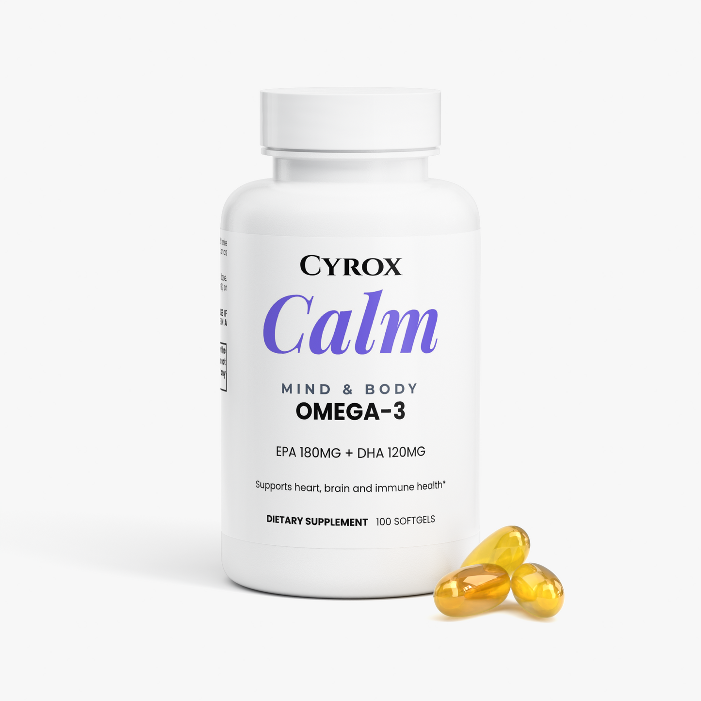 Cyrox Omega-3 EPA 180mg + DHA 120mg